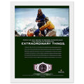 Rolex Oyster Perpetual Explorer Vintage Poster Ad