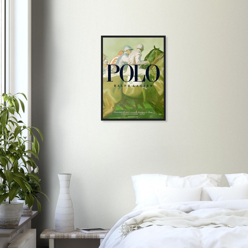 Polo Ralph Lauren Paris Vintage Poster Ad