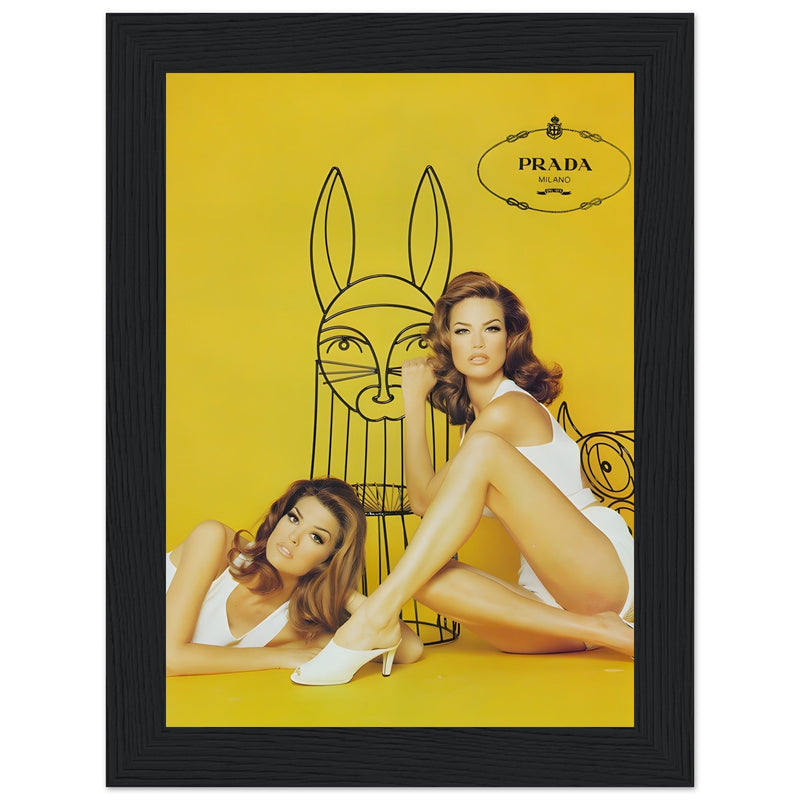 Prada Vintage Poster Ad