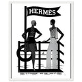 Hermes Flag Vintage Poster Ad