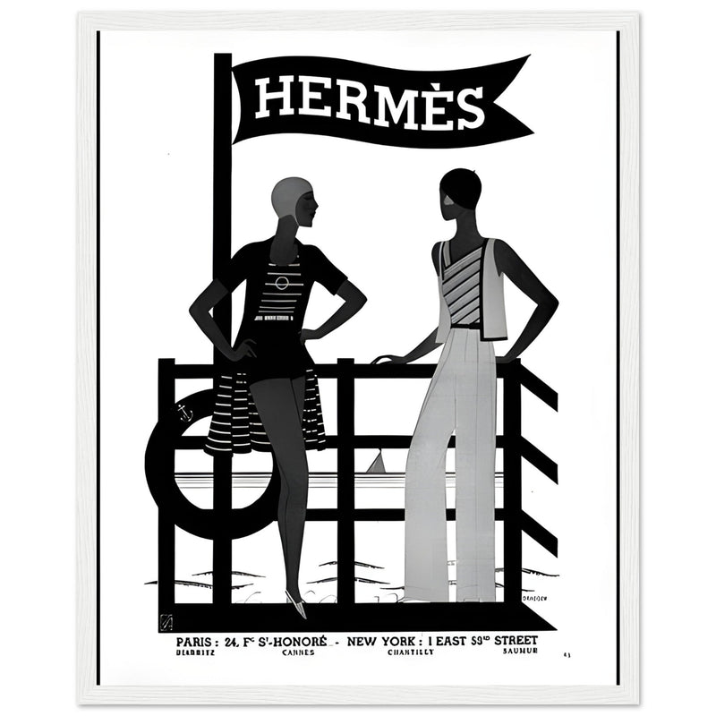 Hermes Flag Vintage Poster Ad