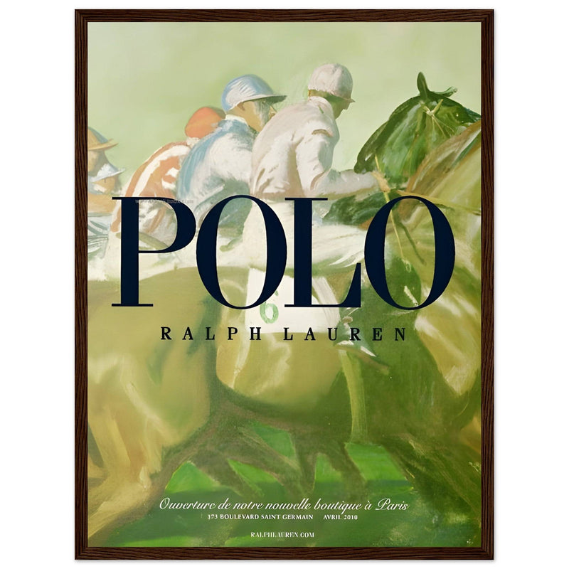 Polo Ralph Lauren Paris Vintage Poster Ad