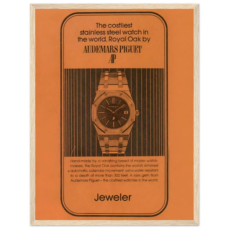 Audemars Piguet Royal Oak Vintage Poster Ad