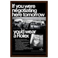 Rolex Datejust Geneva Vintage Poster Ad