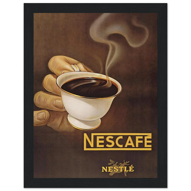 Nestle Nescafe Vintage Poster