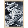Breitling Sprint Montbrillant Vintage Ad Poster