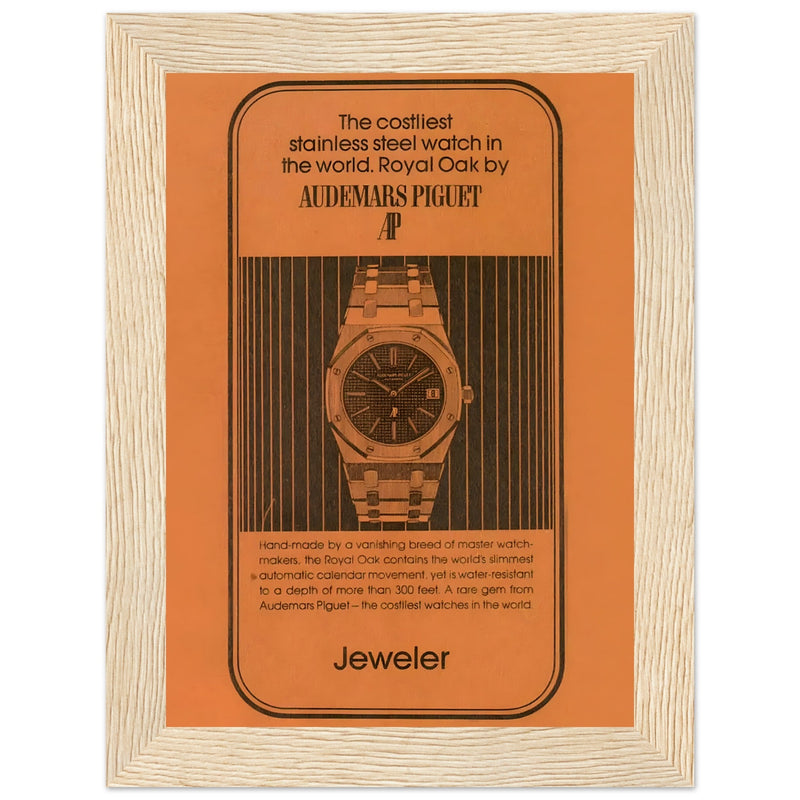 Audemars Piguet Royal Oak Vintage Poster Ad