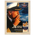 Rothmans King Size Best Tobacco Money Can Buy Vintage Poster Ad