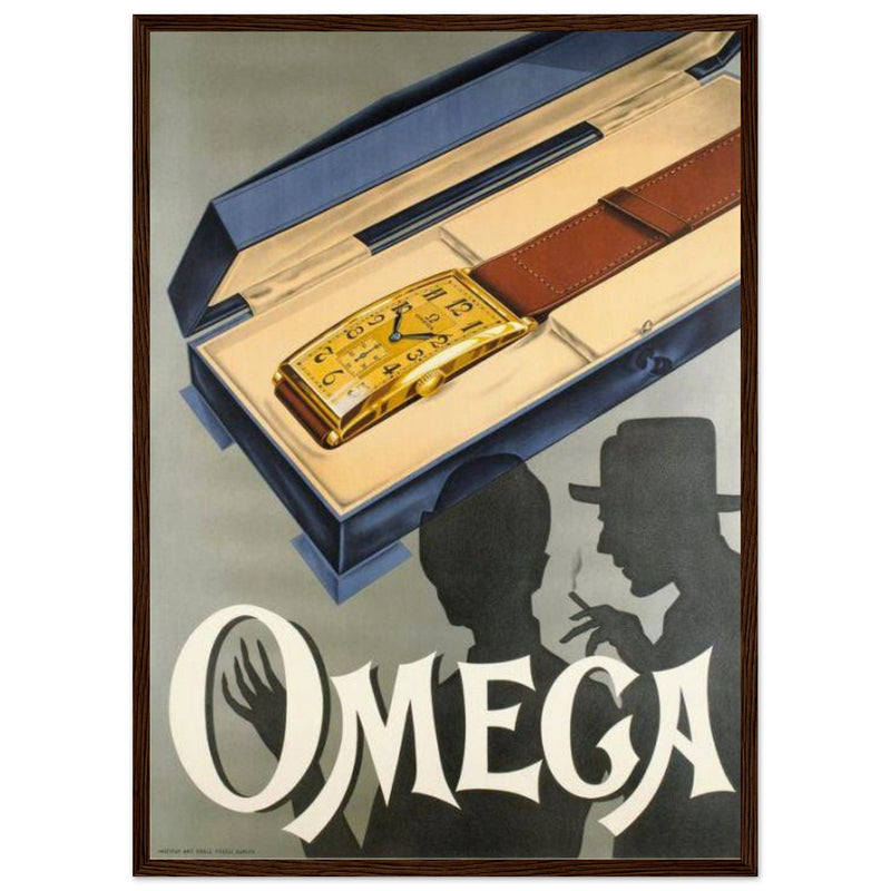 Omega Vintage Poster Ad