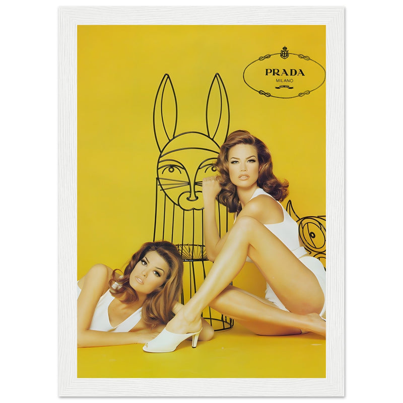 Prada Vintage Poster Ad