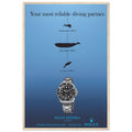 Rolex Deepsea Vintage Poster Ad