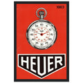 Heuer 1963 Vintage Poster Ad