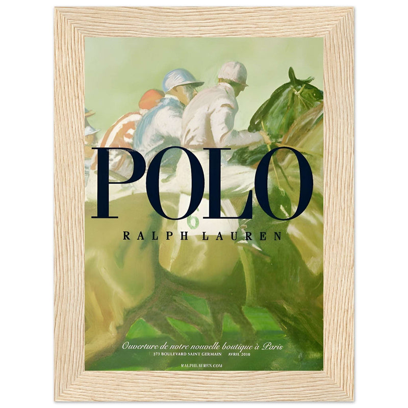Polo Ralph Lauren Paris Vintage Poster Ad