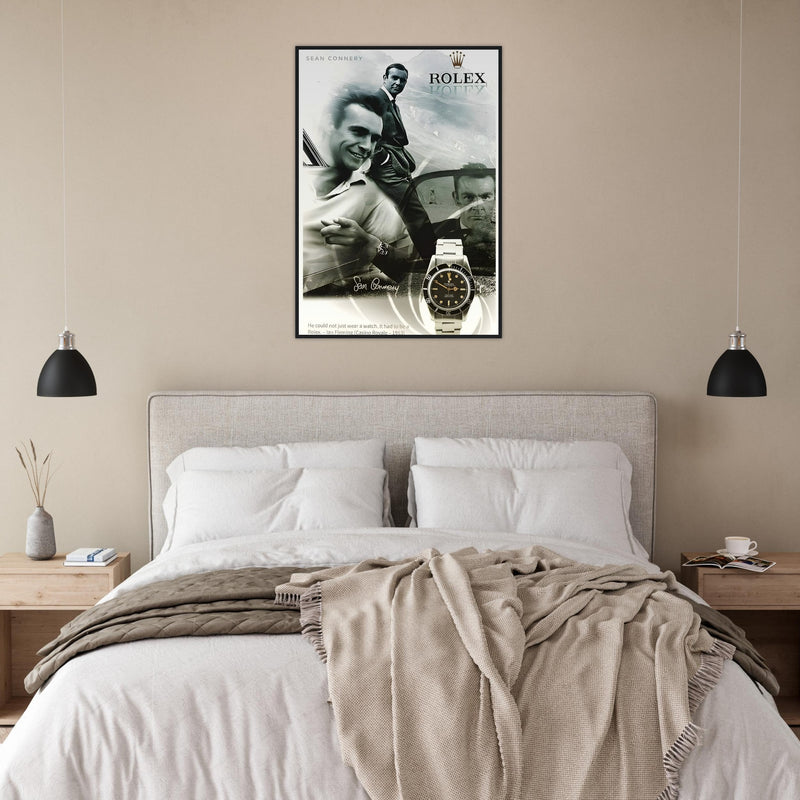 Rolex Sean Connery Vintage Rolex Poster Ad