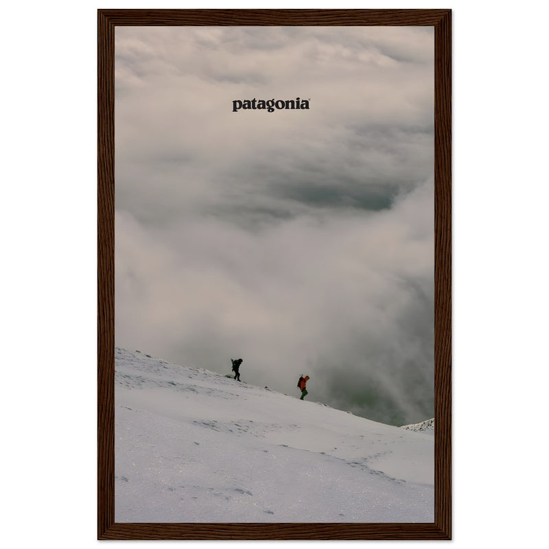 Patagonia Mountain Toppers Vintage Poster Ad