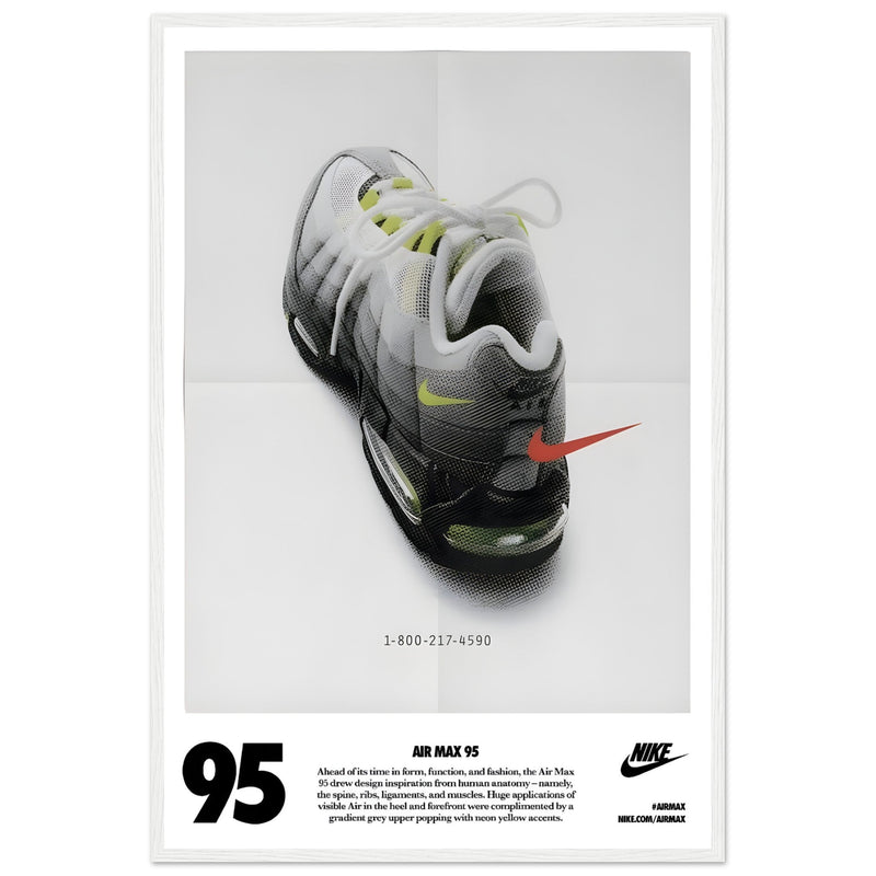Nike Air Max 95 Vintage Poster Ad