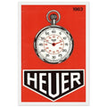 Heuer 1963 Vintage Poster Ad