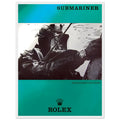 Rolex Submariner Diver Vintage Poster Ad