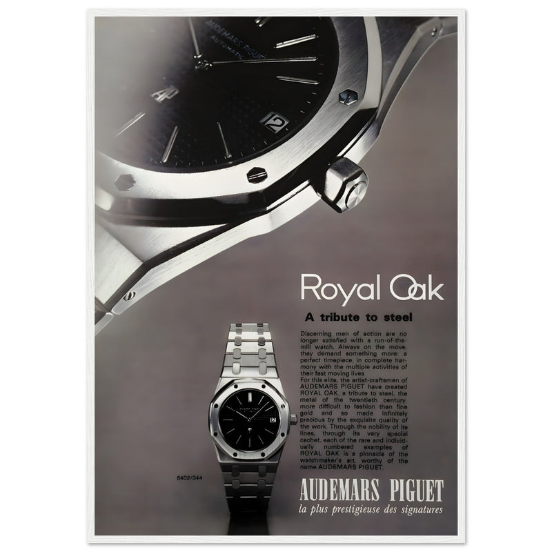 Audemars Piguet Royal Oak Vintage Poster Ad