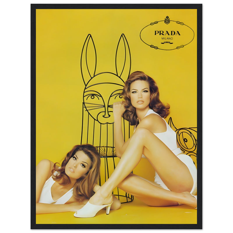 Prada Vintage Poster Ad