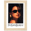 Yves Saint Laurent Vintage Poster