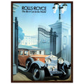 Rolls-Royce Best Car In The World Vintage Poster Ad
