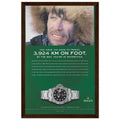 Rolex Explorer Vintage Poster Ad
