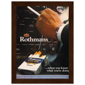 Rothmans Vintage Poster Ad - Rothman Kingsize
