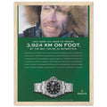 Rolex Explorer Vintage Poster Ad