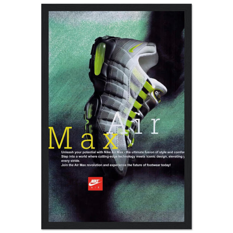 Nike Air Max Vintage Poster Ad
