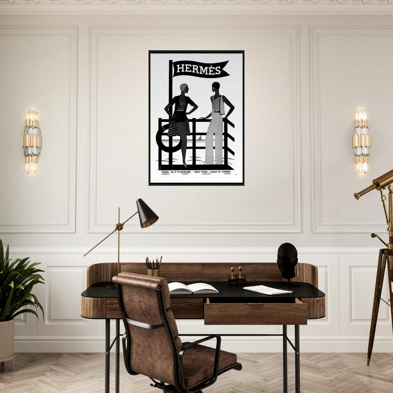 Hermes Flag Vintage Poster Ad