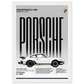 Porsche 930 Turbo 1975 Vintage Poster Ad