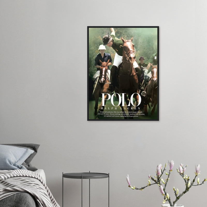 Polo Ralph Lauren Iconic Vintage Poster