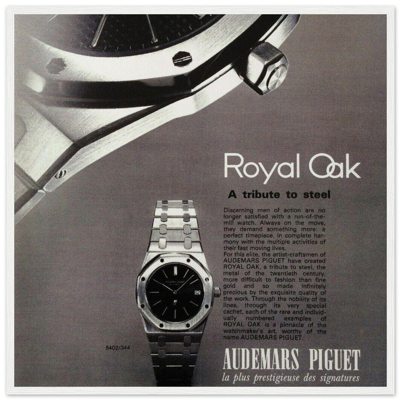 Audemars Piguet Royal Oak Vintage Poster Ad