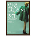 YSL 1971 Vintage Poster