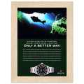 Rolex A Better Way Vintage Poster Ad