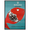 Rolex Submariner Vintage Poster Ad