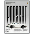 Porsche 930 Turbo 1975 Vintage Poster Ad