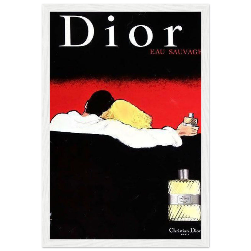 Dior Eau Sauvage Vintage Poster Ad