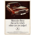 Mercedes Benz Vintage Poster Ad
