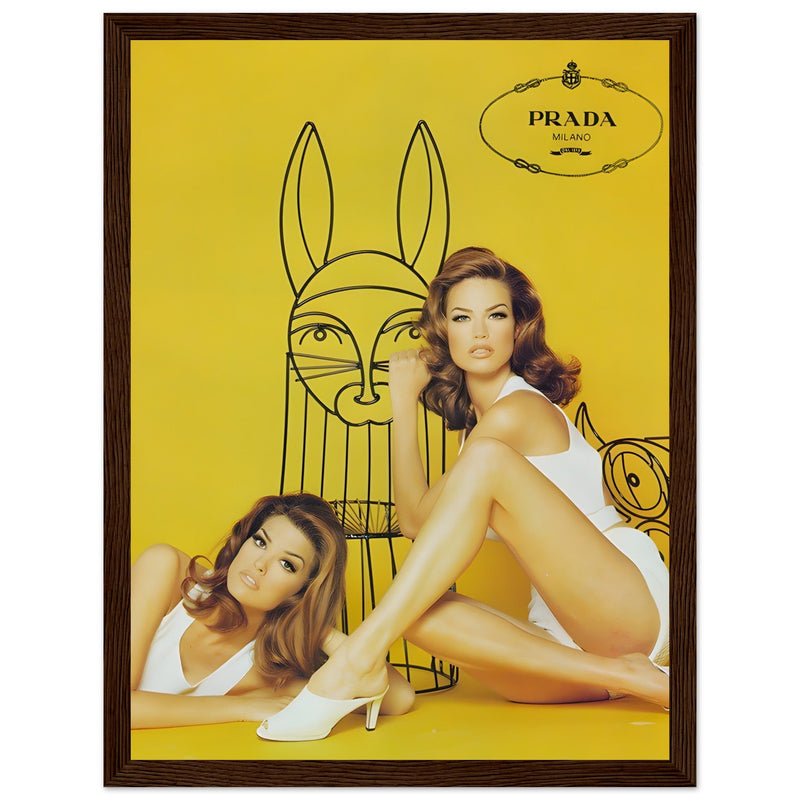 Prada Vintage Poster Ad