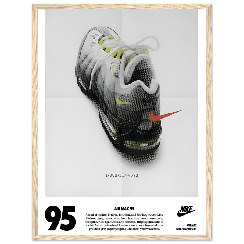 Nike Air Max 95 Vintage Poster Ad