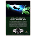Rolex A Better Way Vintage Poster Ad