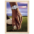 Rolex Day-Date Golfing Vintage Poster