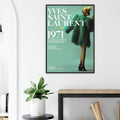 YSL 1971 Vintage Poster