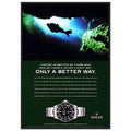 Rolex A Better Way Vintage Poster Ad
