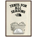 The North Face All Season Vintage Poster