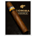 Cohiba Maduro 5 Vintage Cigar Poster