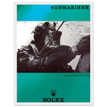 Rolex Submariner Diver Vintage Poster Ad