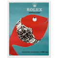 Rolex Submariner Vintage Poster Ad